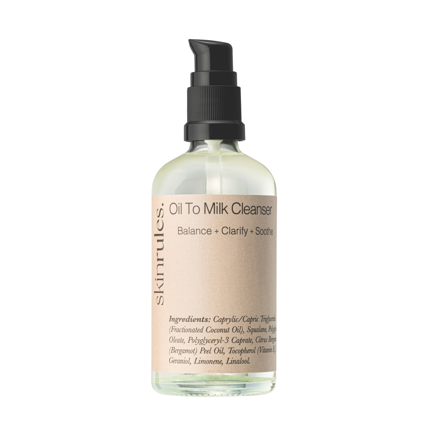 Oil To Milk Cleanser, gentle non-drying Face Cleanser