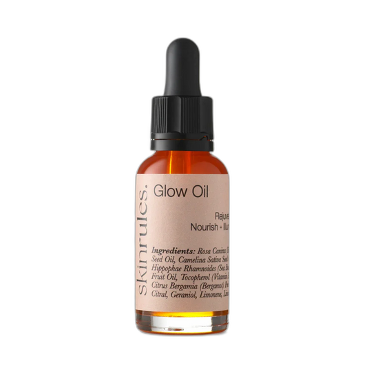 Glow Oil, antioxidant Face Oil with Vitamins C & E