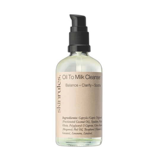 Oil To Milk Cleanser, gentle non-drying Face Cleanser